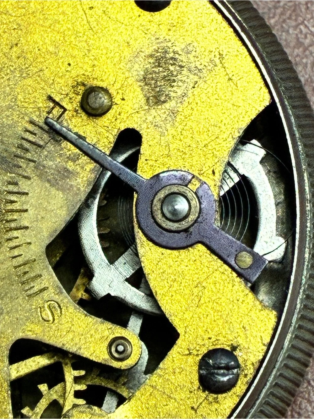Vintage Ingersoll Yankee Dollar Pocket Watch For Parts